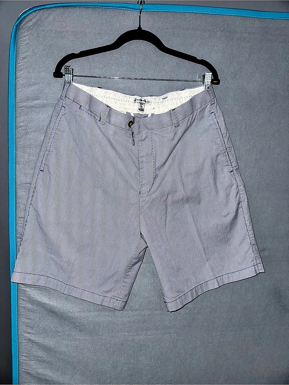Petter Millar Striped Cotton Shorts Waist 34